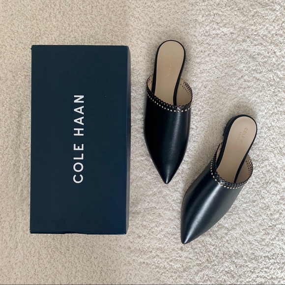 cole haan raelyn leather mule